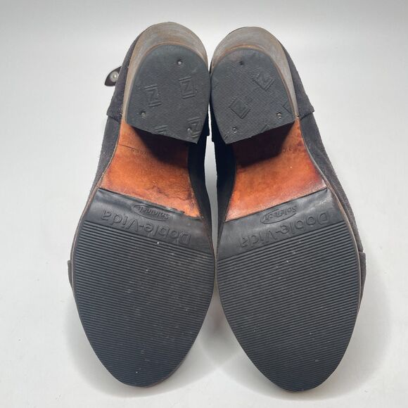 RAG AND BONE Newbury Black Suede Zip Up Bootie Womens Size EU 36.5/US 6.5 - Picture 7 of 10